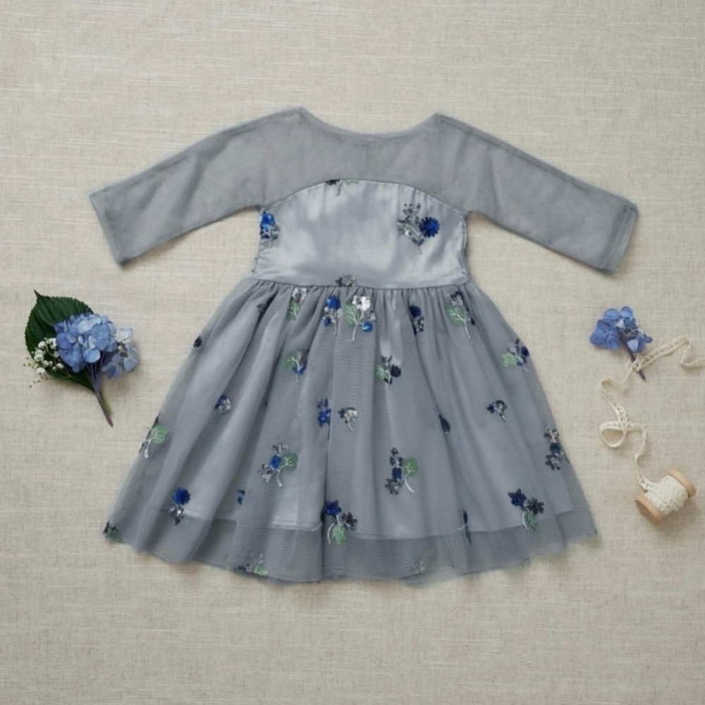 [5T] EleStory Holiday Cheer Frost Dress